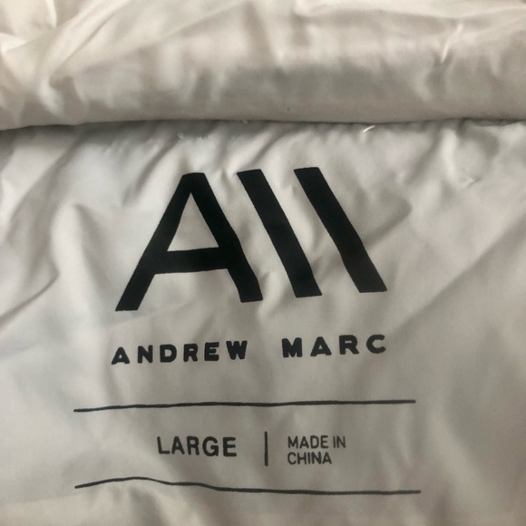 NWOT SZ.L Andrew Marc Kerr longline vest in color Moon - Picture 11 of 13